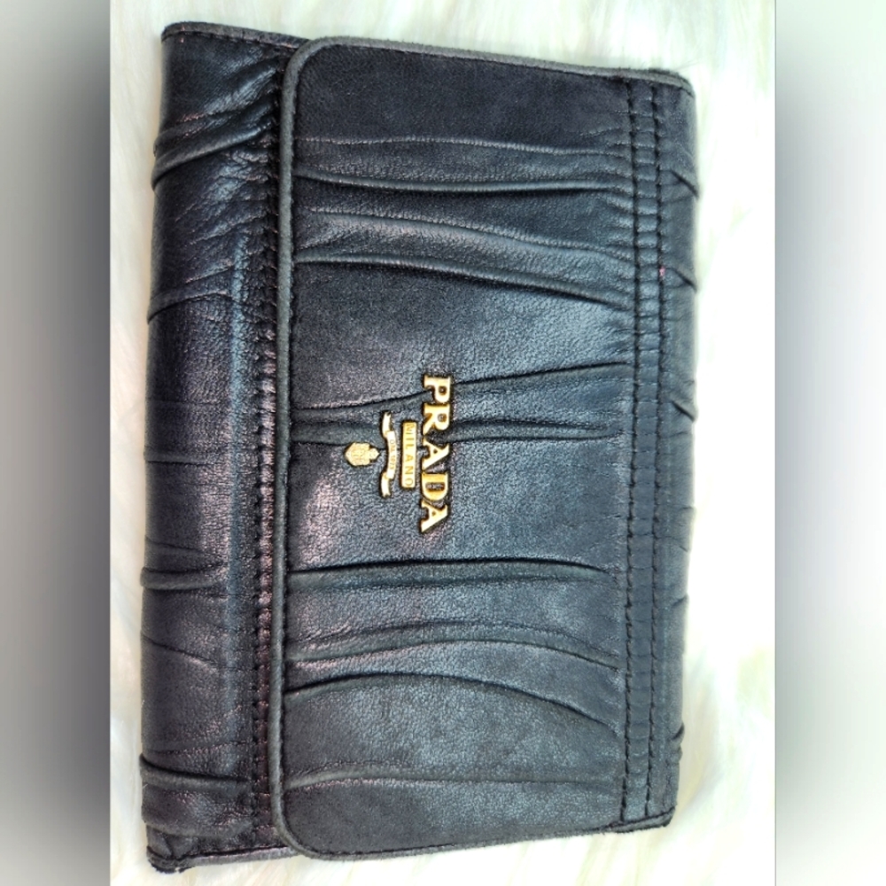 Prada Nappa leather  wallet on chain